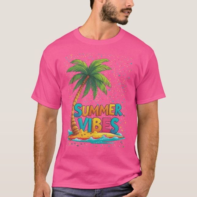 Camiseta Árvore Tropical de Palm (Frente)