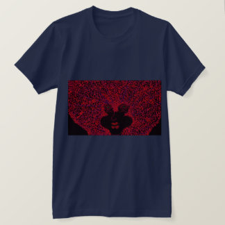 Camiseta Árvore Vermelha Meia-Deusa com Sardas