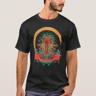 Camiseta Árvore Viking Midgard Thor Walhalla Nórdico