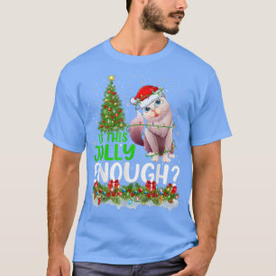 Camiseta Árvore Xmas É Um Gato Balinês De Papais noeis Sufi
