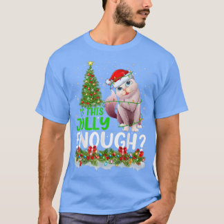 Camiseta Árvore Xmas É Um Gato Balinês De Papais noeis Sufi