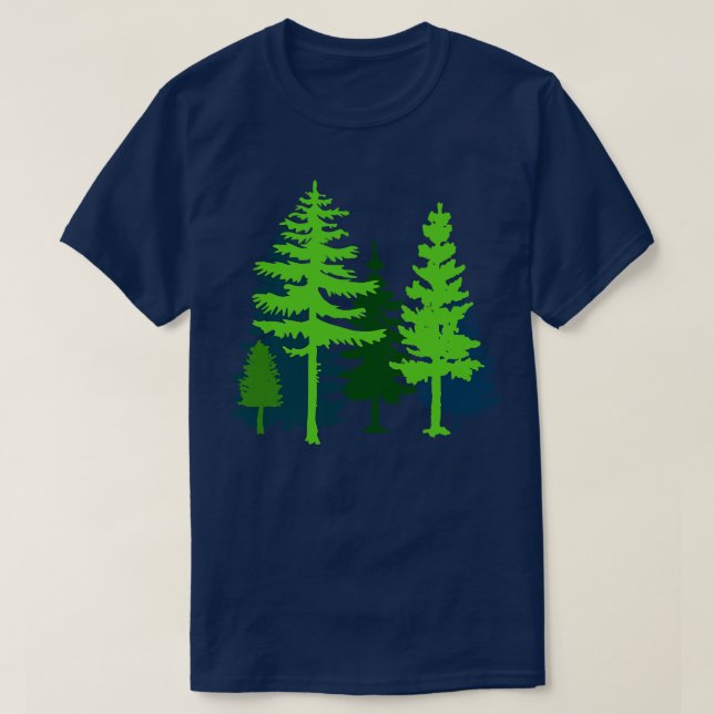 Camiseta Árvores 3 (Frente do Design)