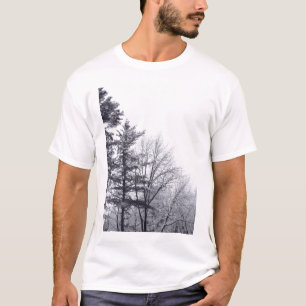 Camiseta Árvores cobertos de neve: Vertical