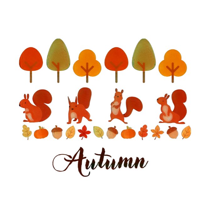 Camiseta Árvores Coloridas do outono (Criador carregado)