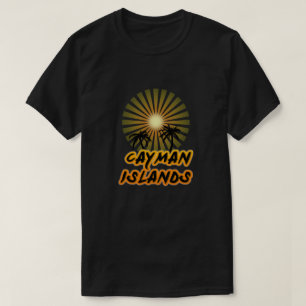 Camiseta Árvores de coco das Ilhas Cayman