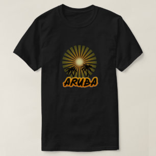 Camiseta Árvores de coco de Aruba