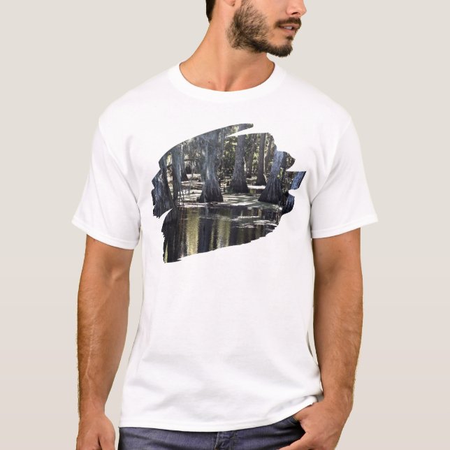 Camiseta Árvores de Imprensa Cálidas (Frente)
