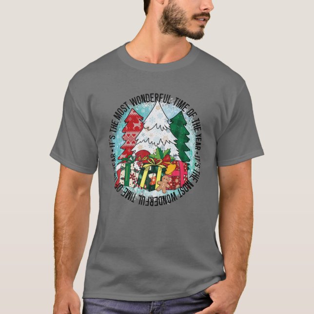 Camiseta Árvores De Natal É A Época Mais Maravilhosa Do (Frente)