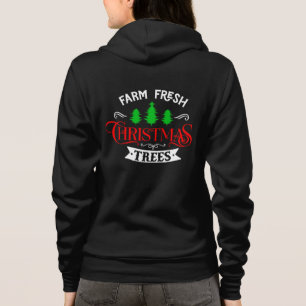 Camiseta Árvores de Natal Frescas da Fazenda Design-54390