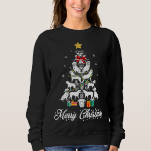 Camiseta Árvores de Natal Luminosas Marretas Mulheres Homen