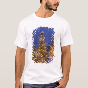 Camiseta Árvores de Natal, Park City, montanhas de Wastch,