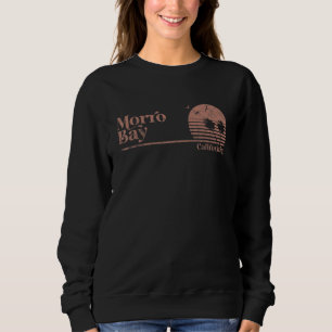 Camiseta Árvores de Palmeira Vintage Morro Bay Califórnia C