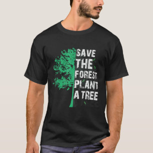 Camiseta Árvores de Plantas Árvores Árvores Dia da Terra Di