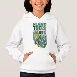 Camiseta Árvores de Plantas, Salvar Abelhas