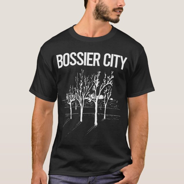Camiseta Árvores de Rua Bossier City (Frente)