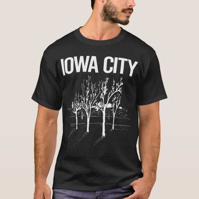 Camiseta Árvores de Rua Iowa (Frente)