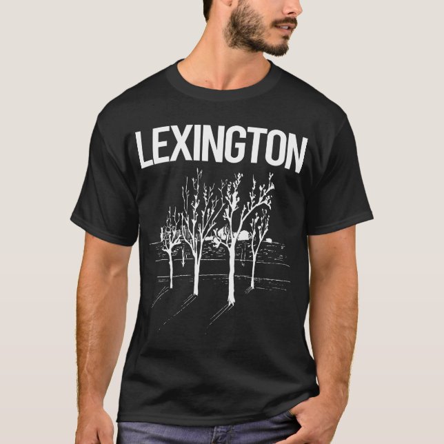 Camiseta Árvores de Rua Lexington (Frente)