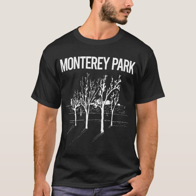 Camiseta Árvores de Rua Monterey Park (Frente)