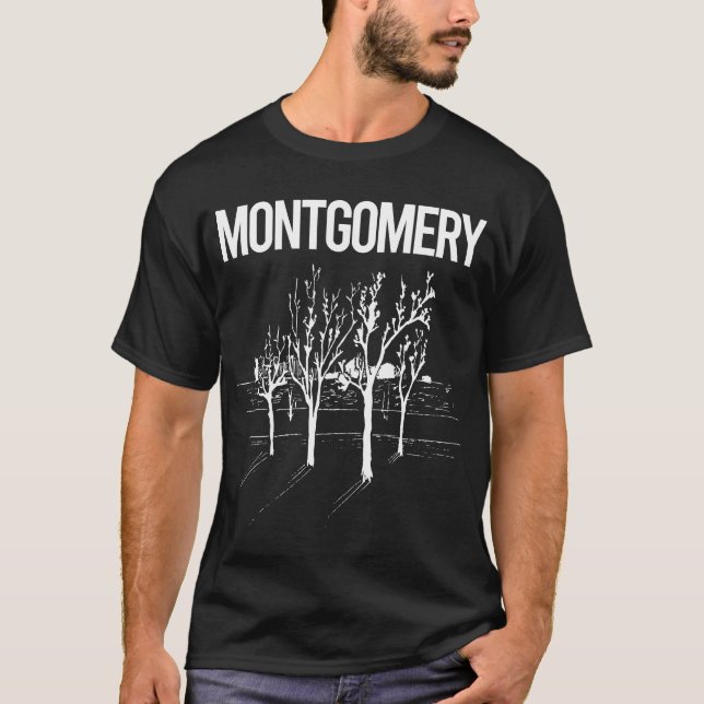 Camiseta Árvores de Rua Montgomery (Frente)