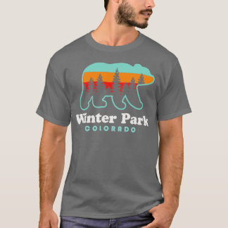 Camiseta Árvores de Urso Viagem do Colorado, no Winter Park