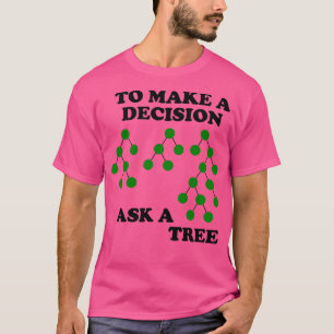 Camiseta Árvores decisórias como decidir
