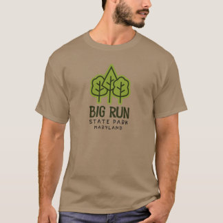 Camiseta Árvores do Parque Estadual de Grandes Corridas em
