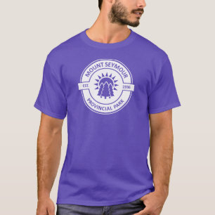 Camiseta Árvores do Sol no Parque Provincial Mount Seymour