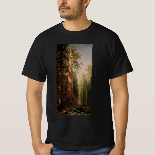Camiseta Árvores Excelentes, Mariposa Grove, CA por Biersta (Frente)
