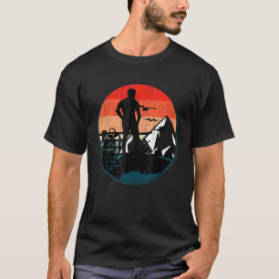 Camiseta Árvores Florestais Retrorísticas Campos Hiker Mont