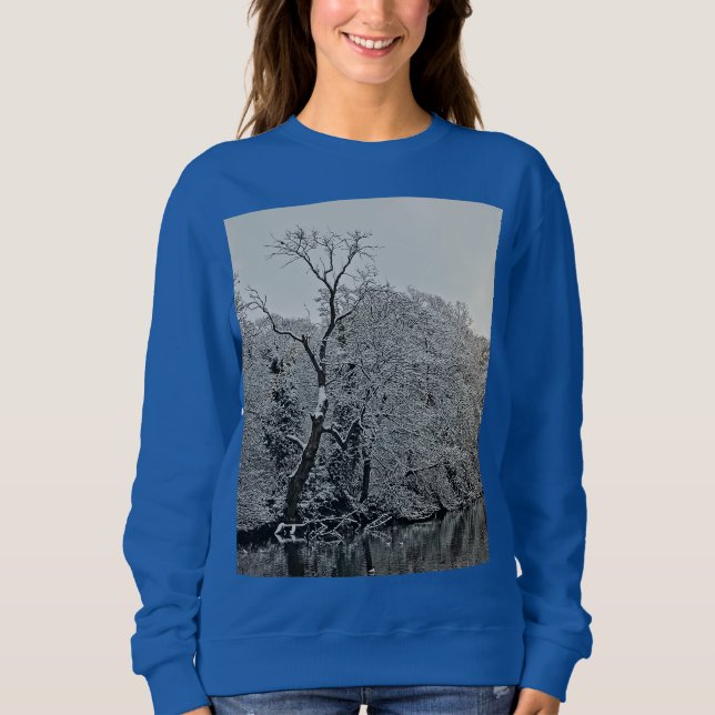 Camiseta Árvores, na água (Frente)