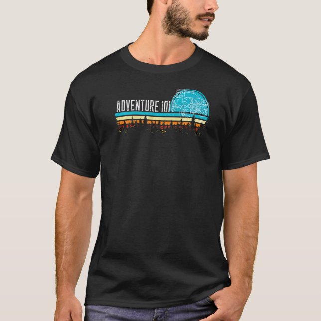 Camiseta Árvores No Sol 4Runner Overland. (Frente)