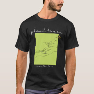 Camiseta Árvores Vegetais Salvem O Ambiente De AbelhasNatur