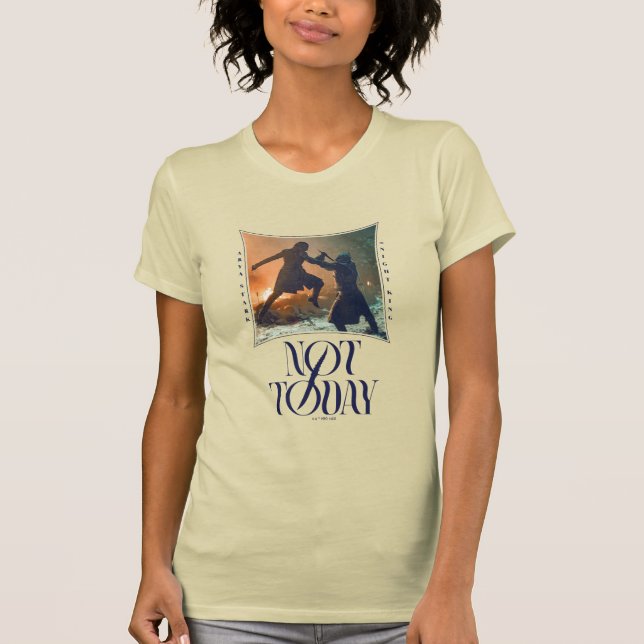 Camiseta Arya Stark Vs, O Rei Noturno (Frente)