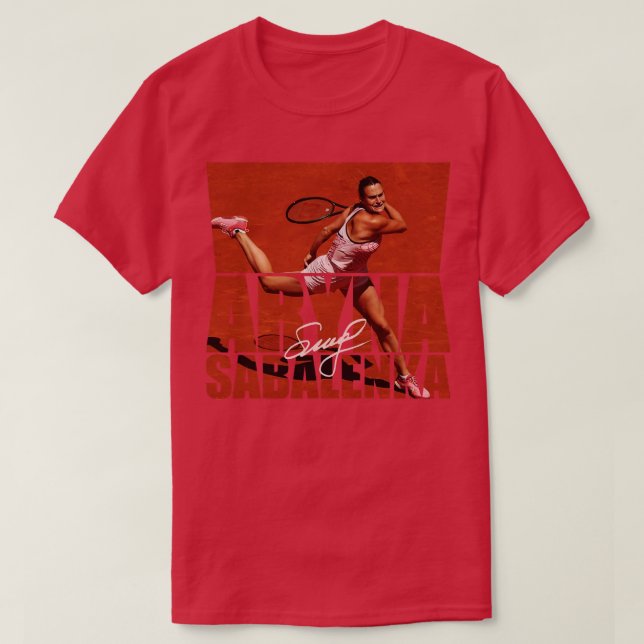 Camiseta Aryna Sabalenka (Frente do Design)