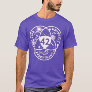 Camiseta As 42 Respostas à Vida O Universo e Tudo