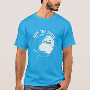 Camiseta as alterações climáticas são reais