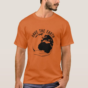 Camiseta as alterações climáticas são reais