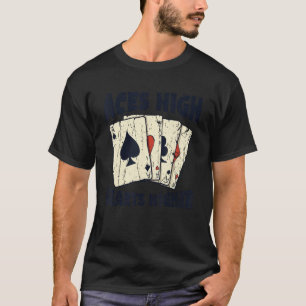 Camiseta Ás alto coração mais alto Casino 1