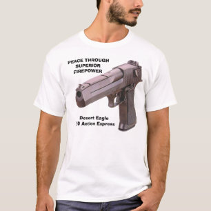 Camiseta As ARMAS abandonam Eagle, PAZ