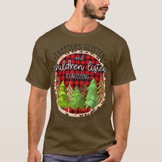 Camiseta As Árvores Escutam E As Crianças Não Ouvem Nada C