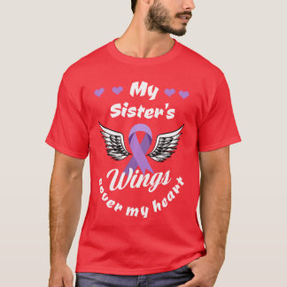 Camiseta As Asas Da Minha Irmã Cobrem A Consciência Sobre D