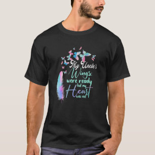 Camiseta As Asas do meu tio estavam prontas, mas o meu cora