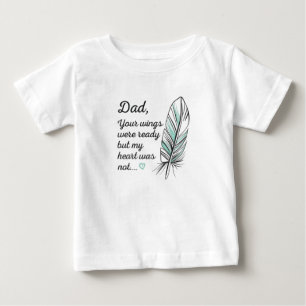 Camiseta As Asas pais Estavam Prontas Por Meu Coração Não M
