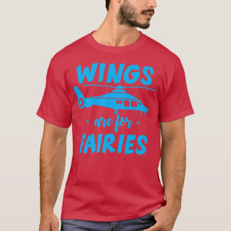 Camiseta As Asas São Para As Fadas