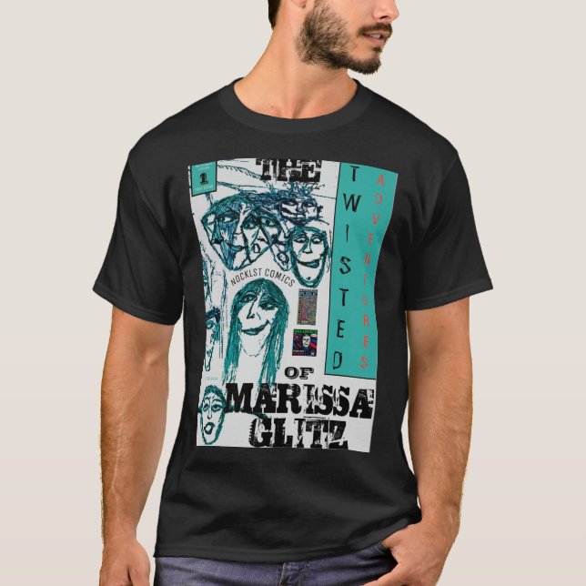 CAMISETA AS AVENTURAS DISTORCIDAS DE MARISSA GLITZ (Frente)