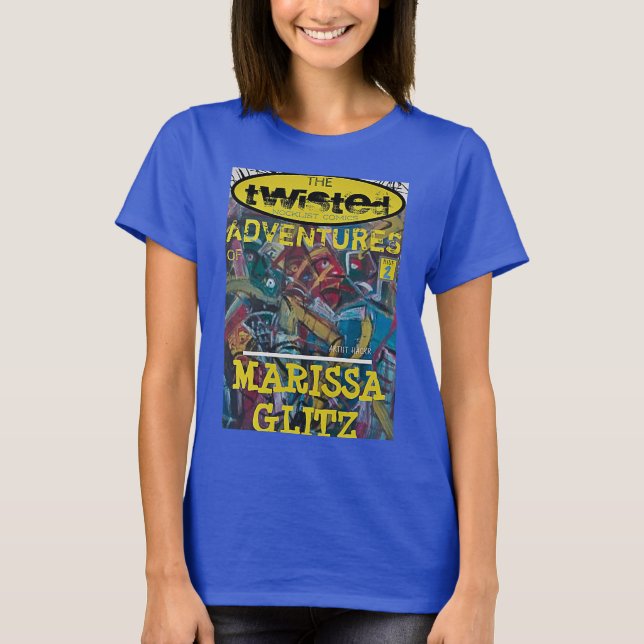 CAMISETA AS AVENTURAS DISTORCIDAS DE MARISSA GLITZ 2 (Frente)