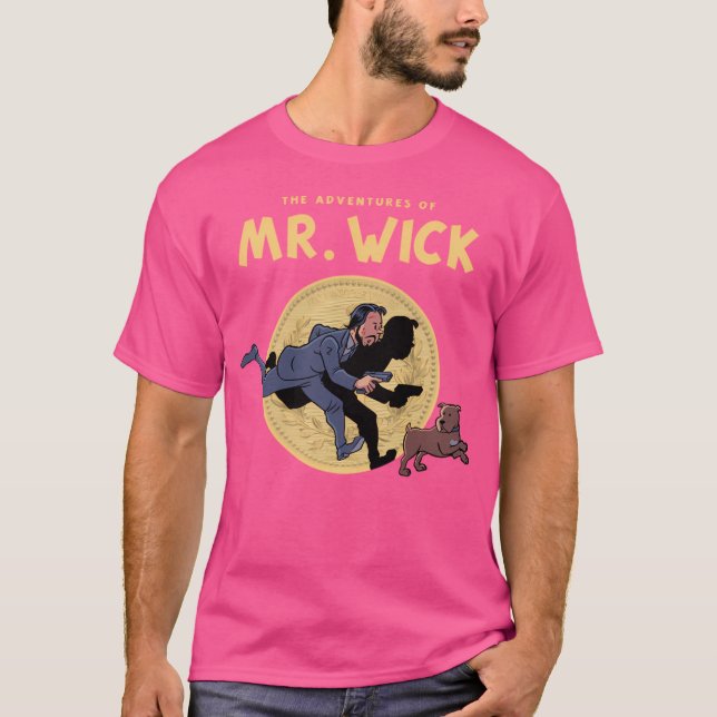 Camiseta As Aventuras John Wick Vengeance (Frente)
