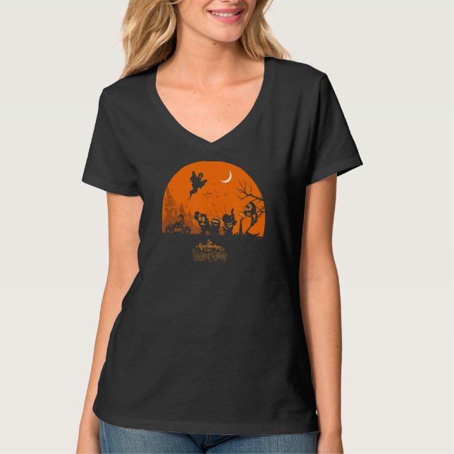 Camiseta As Aventuras Negras De Billy E Mandy Halloween H (Frente)