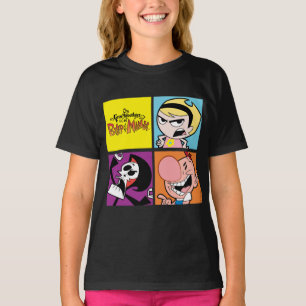 Camiseta As Aventuras Negras de Billy & Mandy Character Art