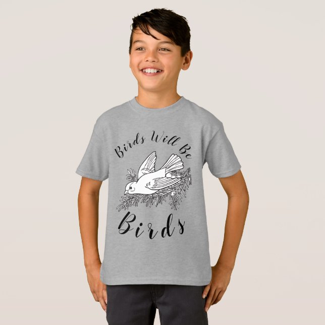 Camiseta As Aves Cudas Serão Aves (Frente Completa)